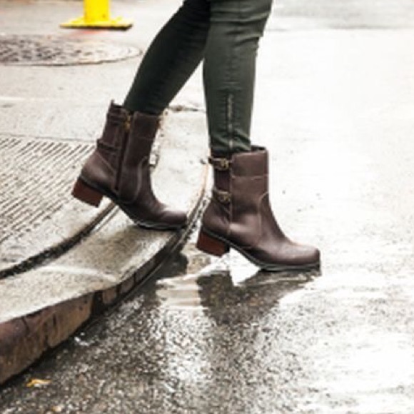 Anthropologie Shoes - Texas Brown Distressed Waterproof l Leather Boots